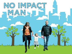 Poster for the movie NO IMPACT MAN